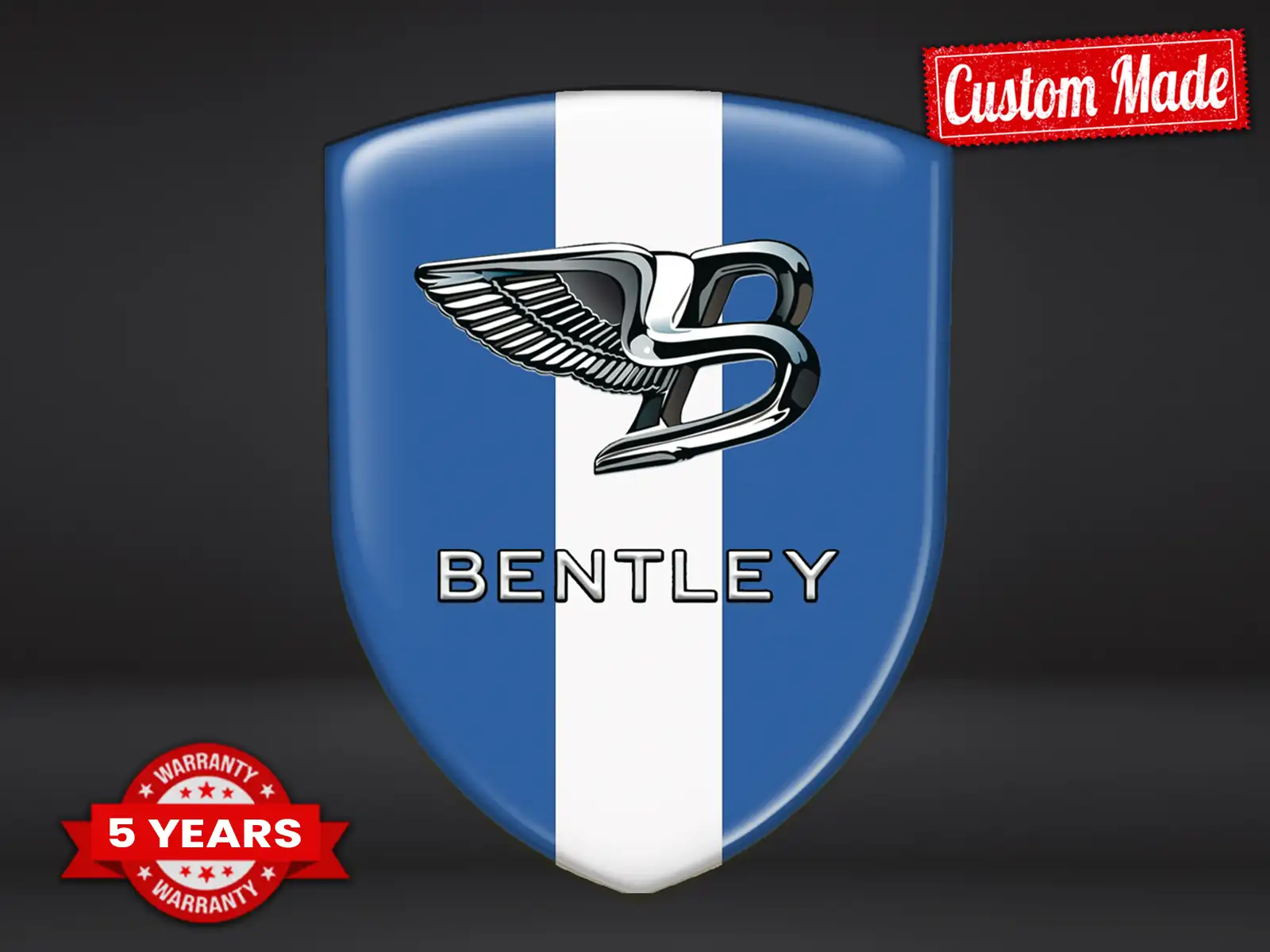 Bentley Logos Auto Resistente Exclusivo Tendencia Modelo 